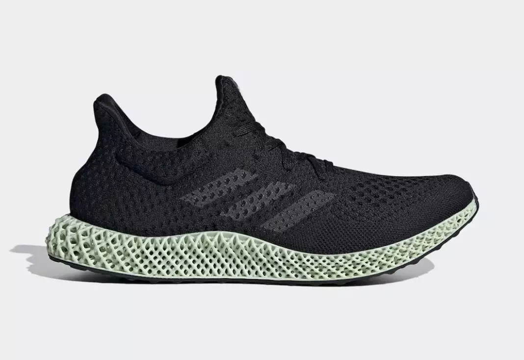 تاريخ إصدار adidas Futurecraft 4D OG Core Black Green FZ2560 2021