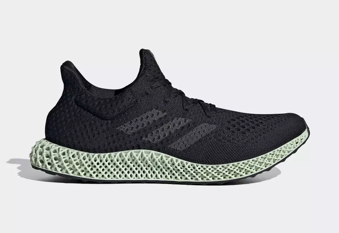 Adidas Futurecraft 4D OG Core melns zaļš FZ2560 2021 izlaišanas datums