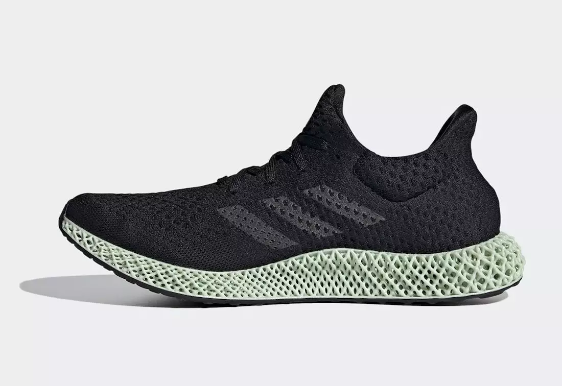 adidas Futurecraft 4D OG Core Sort Grøn FZ2560 2021 Udgivelsesdato