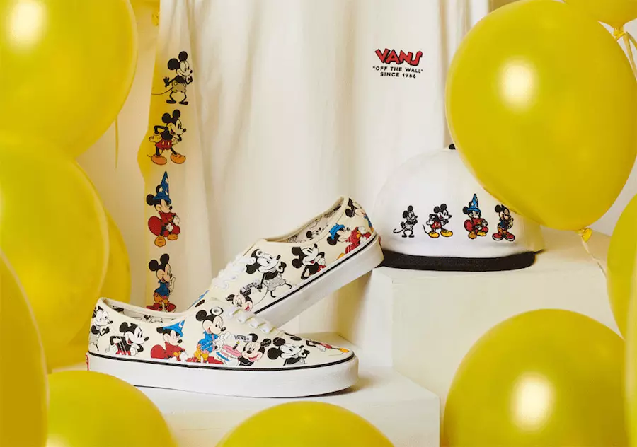 Vans Mickey Through The Decades Collection Data lansării