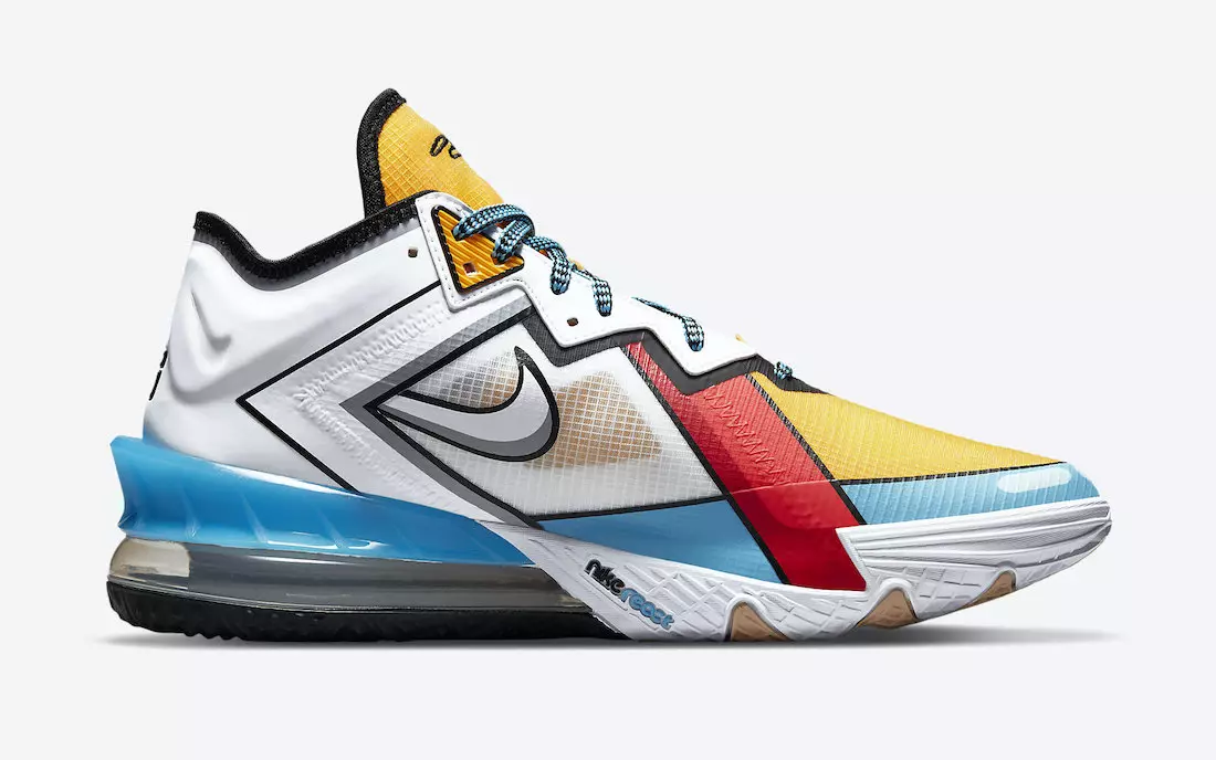 Nike LeBron 18 Low Stewie Griffin CV7564-104 מעלדונג טאָג