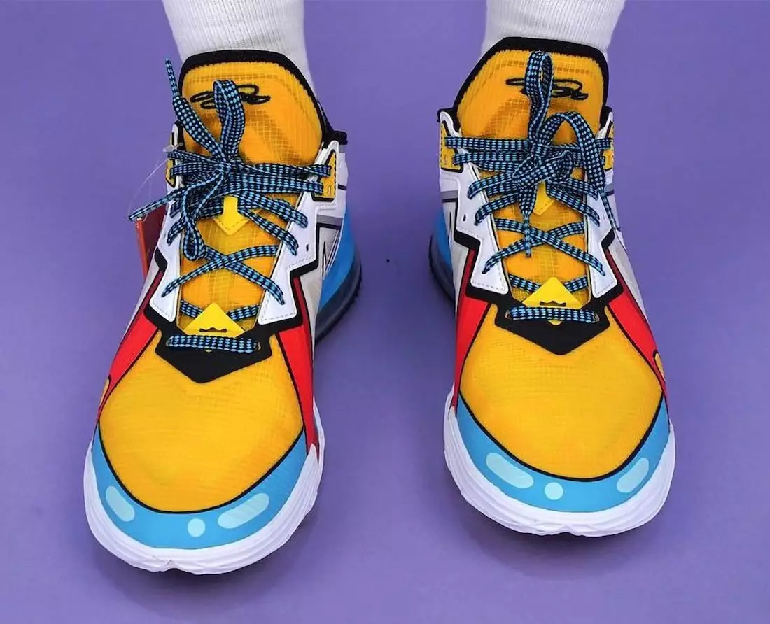 Санаи нашри Nike LeBron 18 Low Stewie Griffin