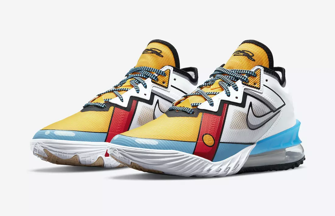 Nike LeBron 18 Low Stewie Griffin CV7564-104 გამოშვების თარიღი