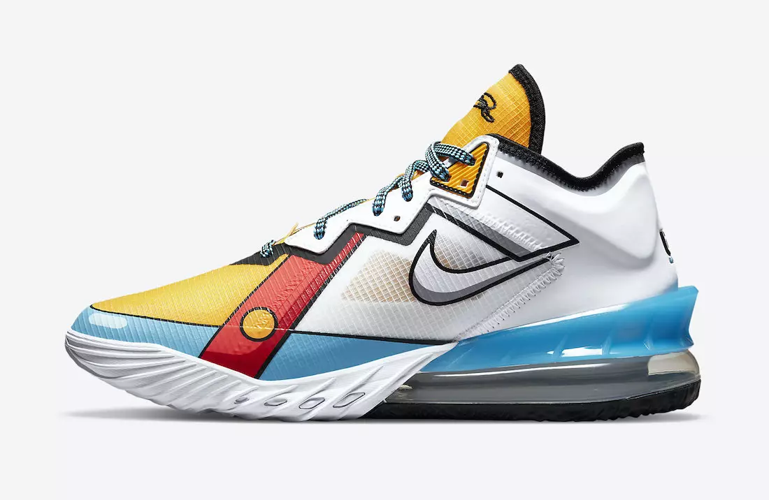 Ngày phát hành Nike LeBron 18 Low Stewie Griffin CV7564-104