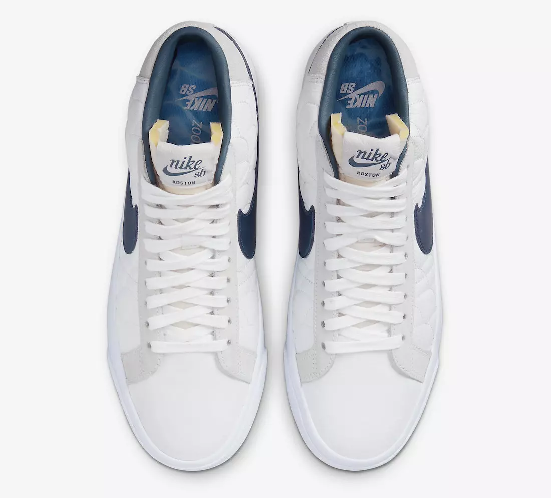 Eric Koston Nike SB Blazer Mid DO9399-100 Data de llançament