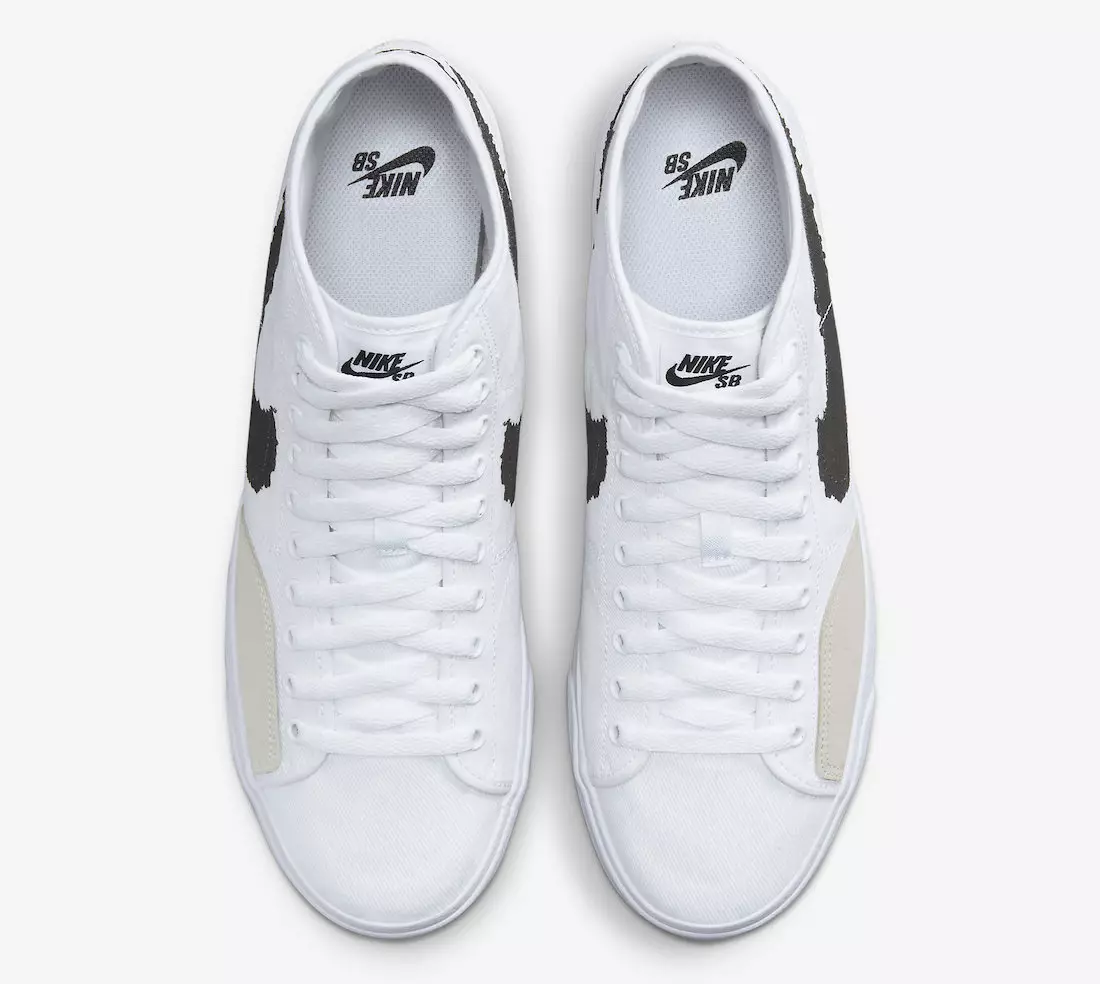 Nike SB Blazer Court Mid White Black DM8553-100 Datum izdaje