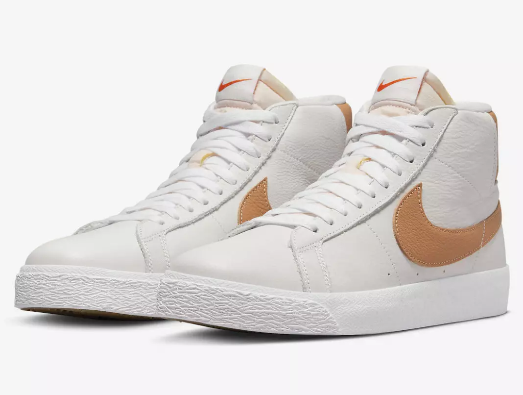 Nike SB Blazer Mid Light Կոնյակ DM0587-100 Թողարկման ամսաթիվ