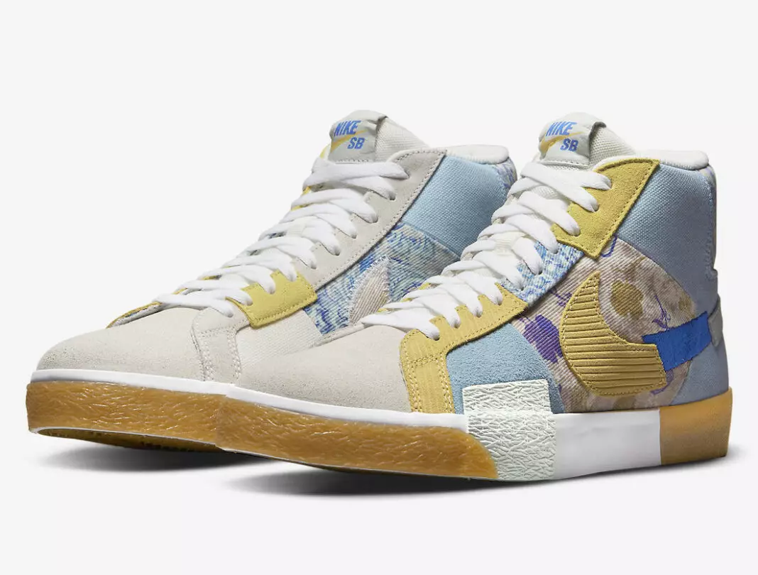 Nike SB Zoom Blazer Mid Premium Paisley Floral DM0859-400 Fecha de lanzamiento