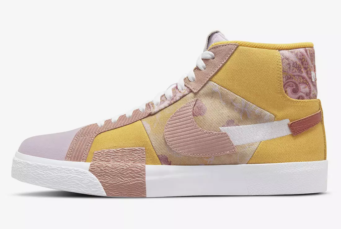 Nike SB Zoom Blazer Mid Premium Paisley DM0859-700 Թողարկման ամսաթիվ