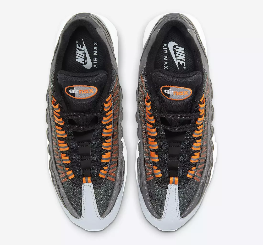 Kim Jones Nike Air Max 95 Total Orange DD1871-001 გამოშვების თარიღი