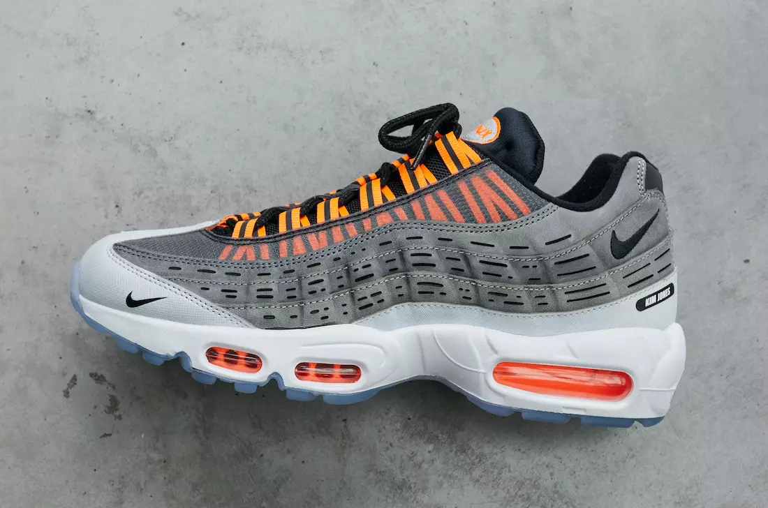 Kim Jons Nike Air Max 95 Jami apelsin chiqarilgan sana