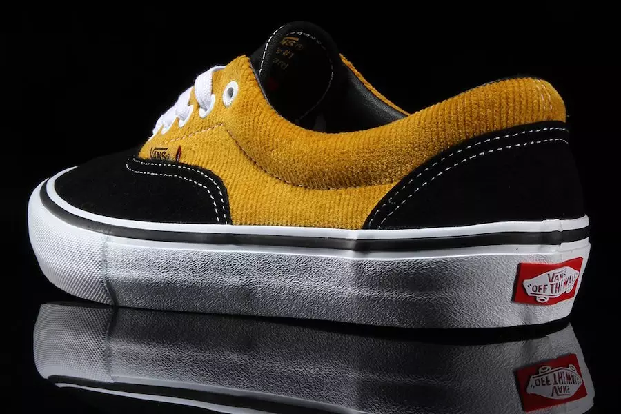 Vans Era Pro Corduroy қара сары сары сары