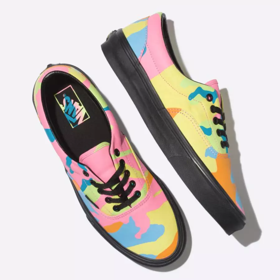 Vans Neon Camo Era