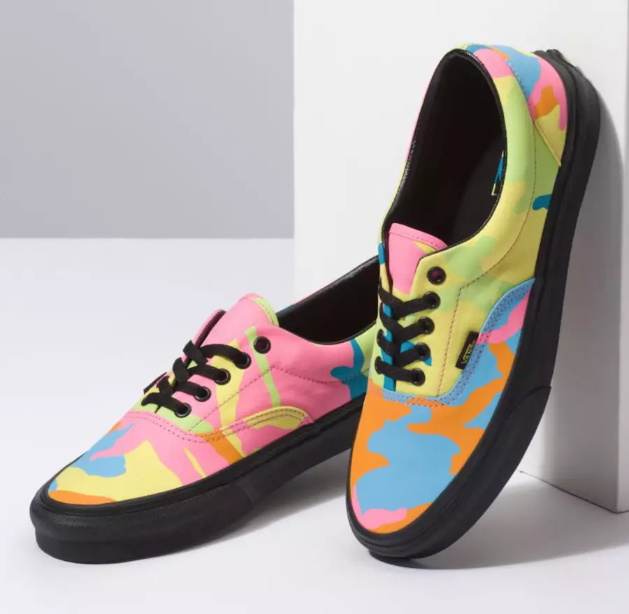 Vans Neon Camo Era