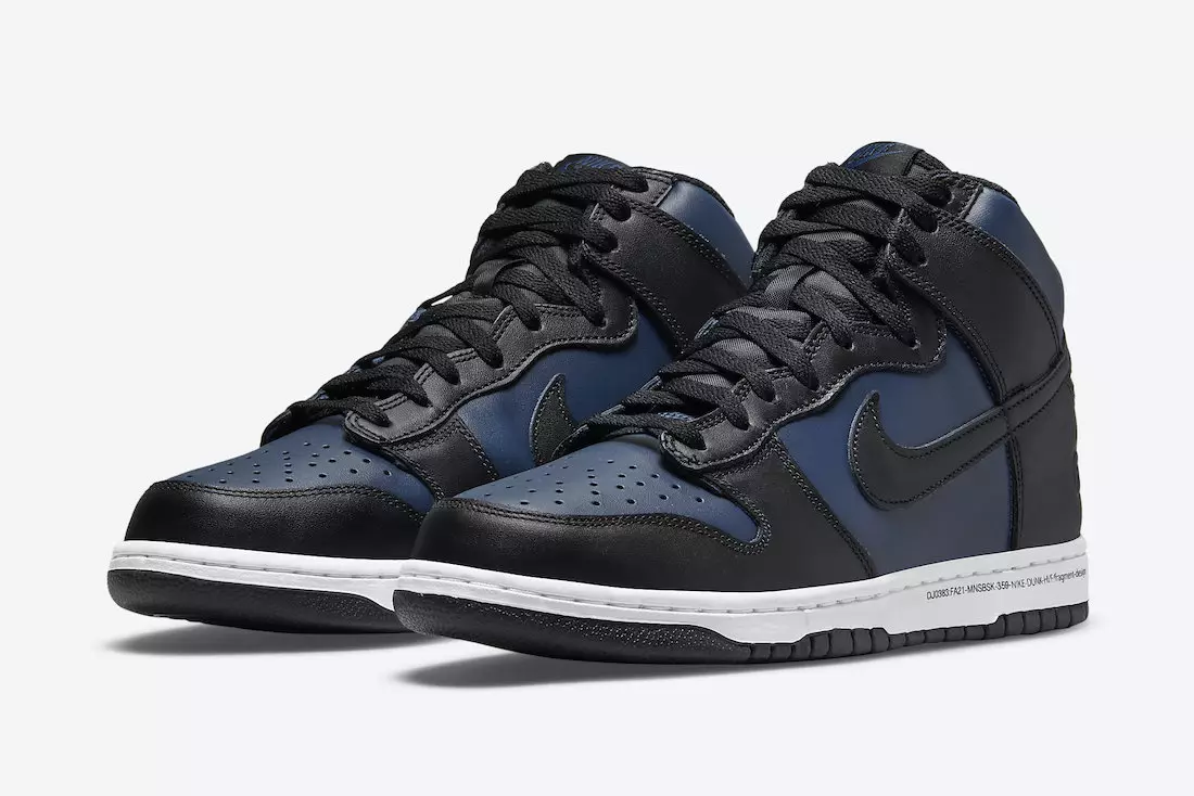 Fragment Nike Dunk High Tokyo DJ0383-400 Шығарылым күні