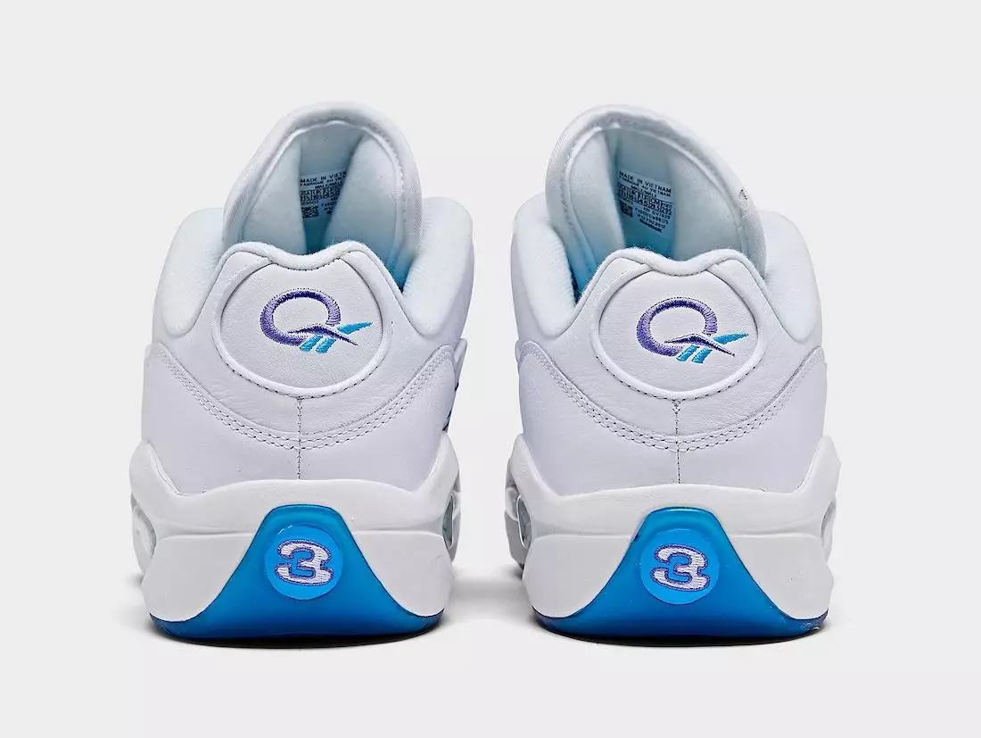 Reebok Question Low Glitch GV7629 väljalaskekuupäev