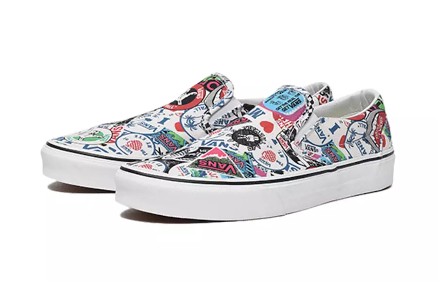 Vans voegt Mash Up-stickerontwerpen toe aan de Slip-On