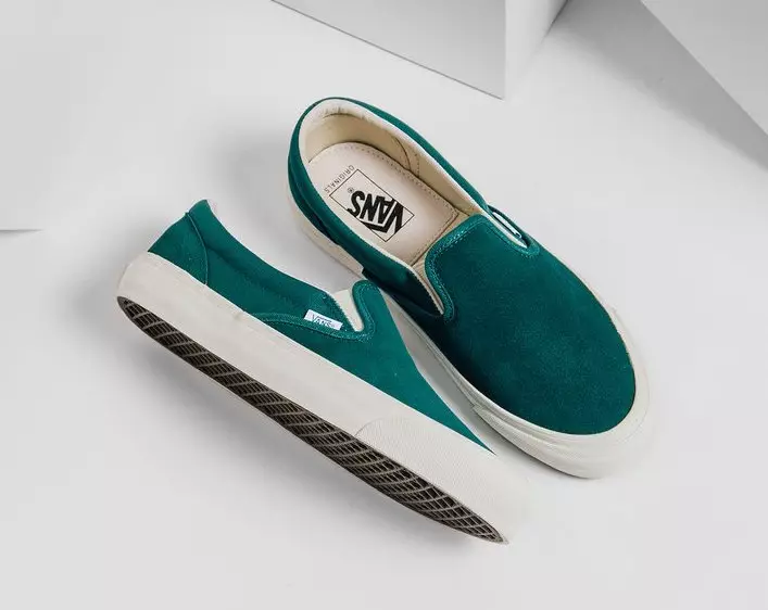 Vans Slip-On LX Suede Canvas Collection