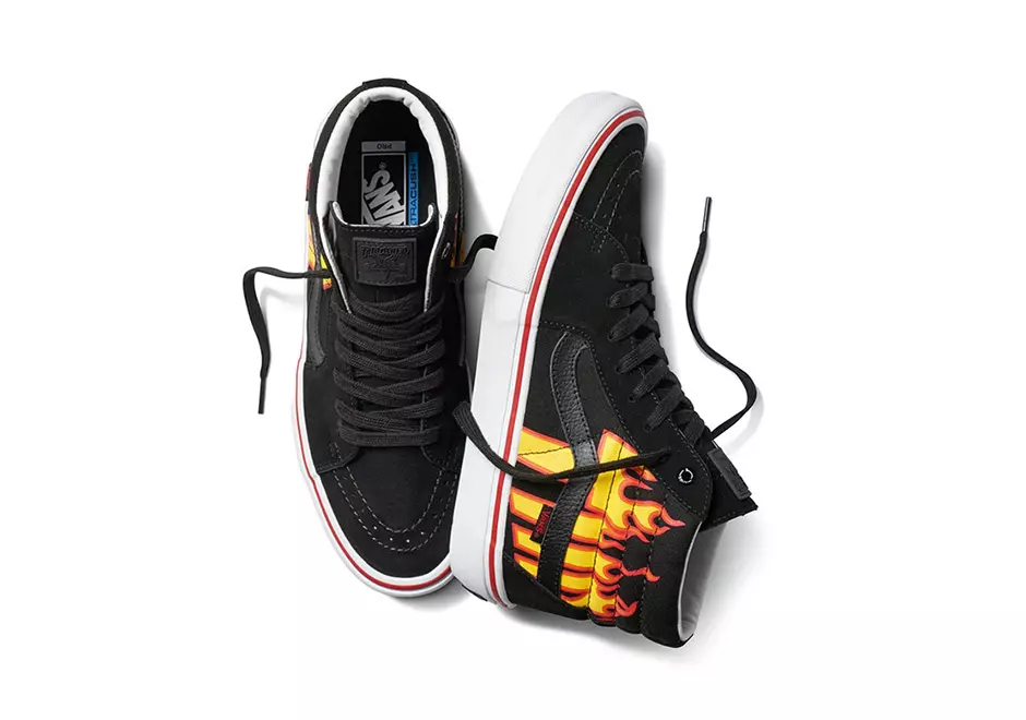 Thrasher x Vans Flames Logo Collection