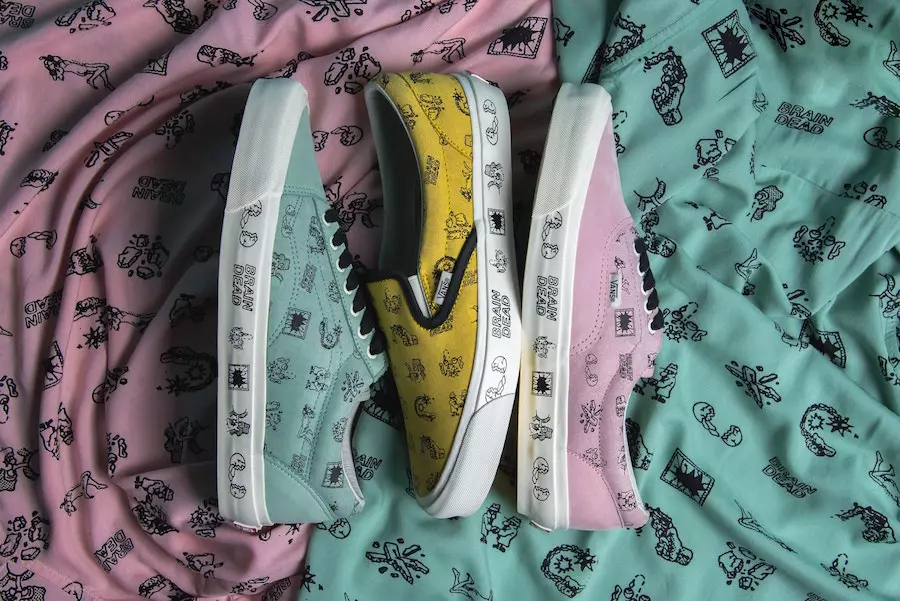 Colección Brain Dead x Vans