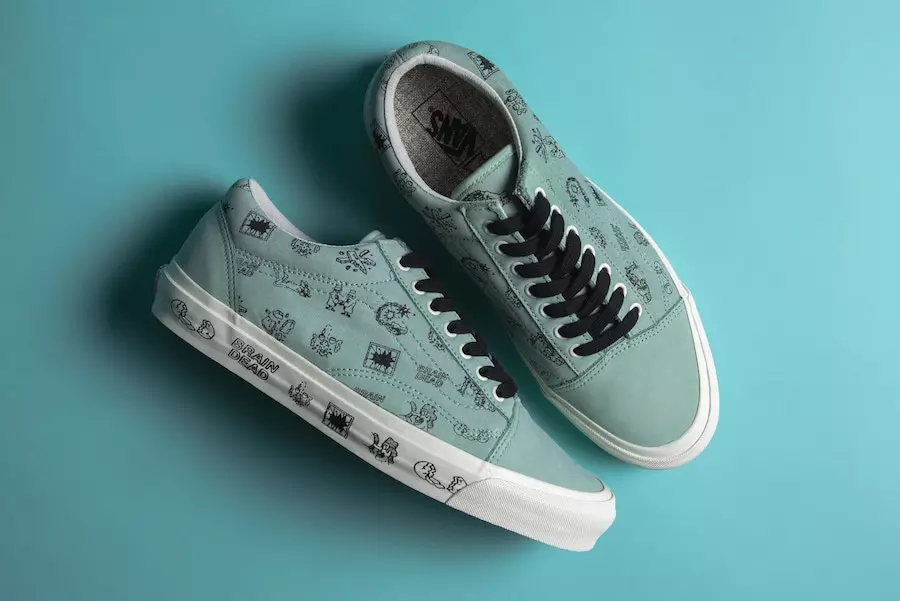 Brain Dead x Vans kolekcija