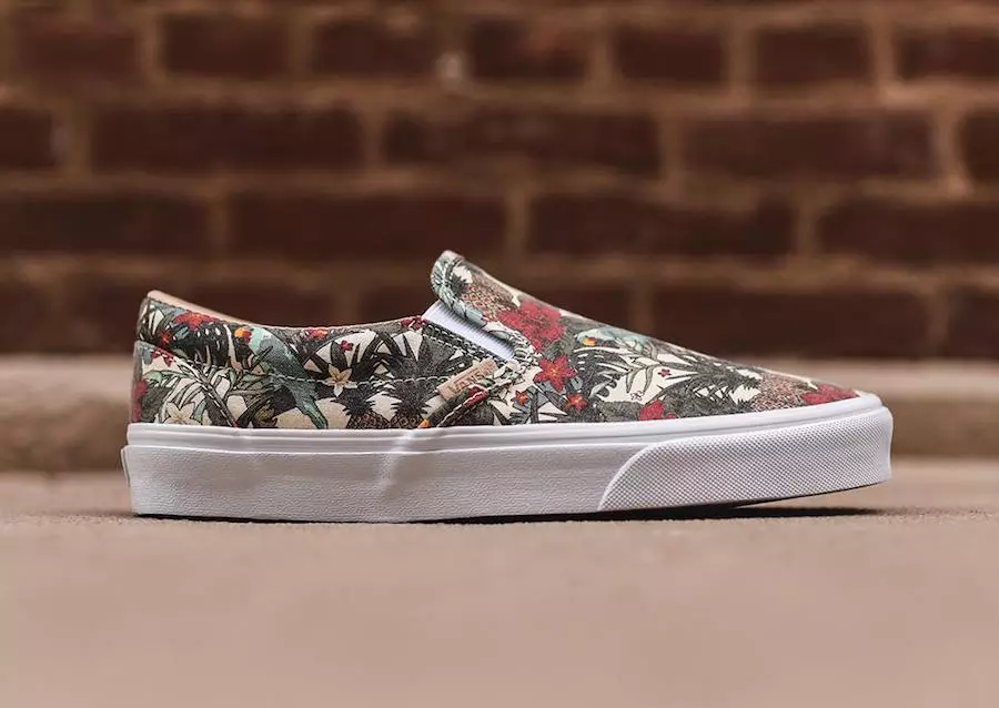 Vans Jirrilaxxa l-Slip-On fi Havana Floral Print