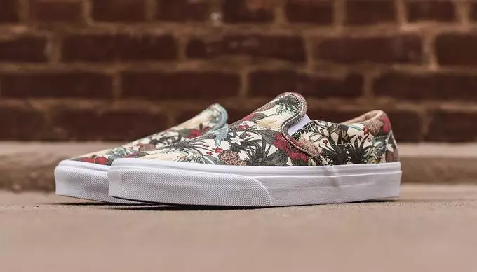 Комбиња Slip-On Хавана цветни печатење