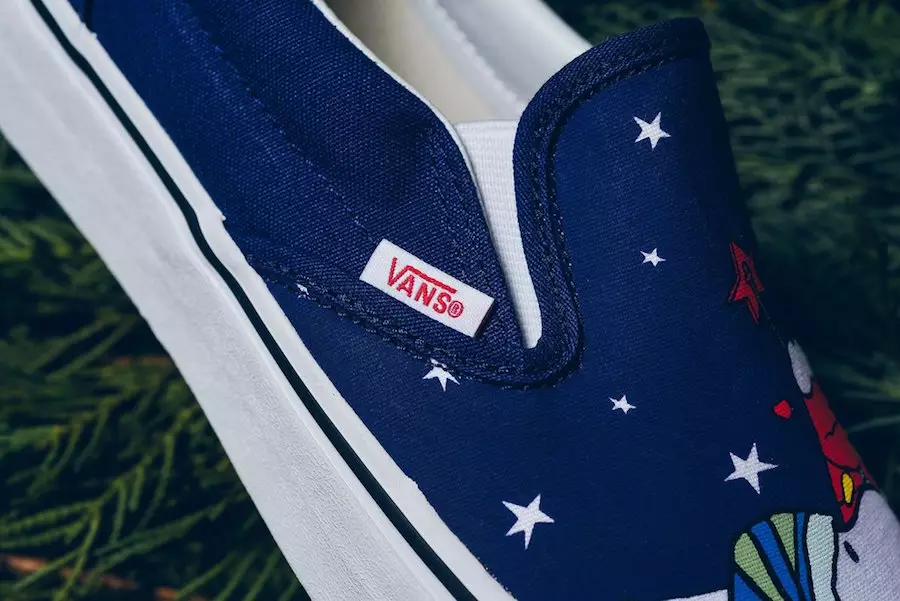 Vans Slip-On Peanuts Charlie Brown Kalėdų eglutė