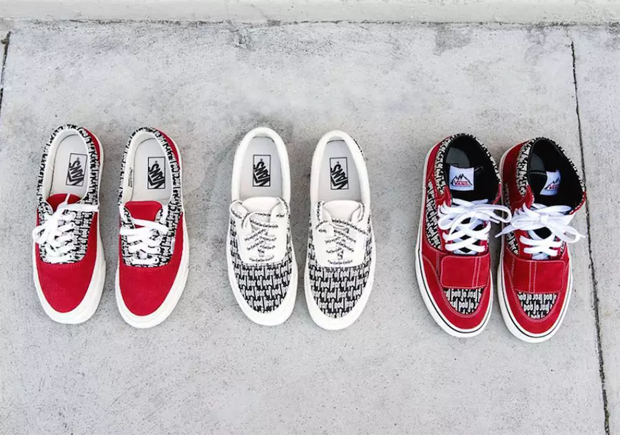 Fear of God Vans 2017 Data de lançamento