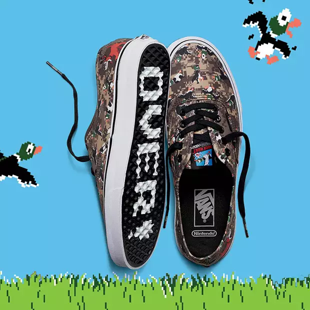 Калекцыя Vans x Nintendo