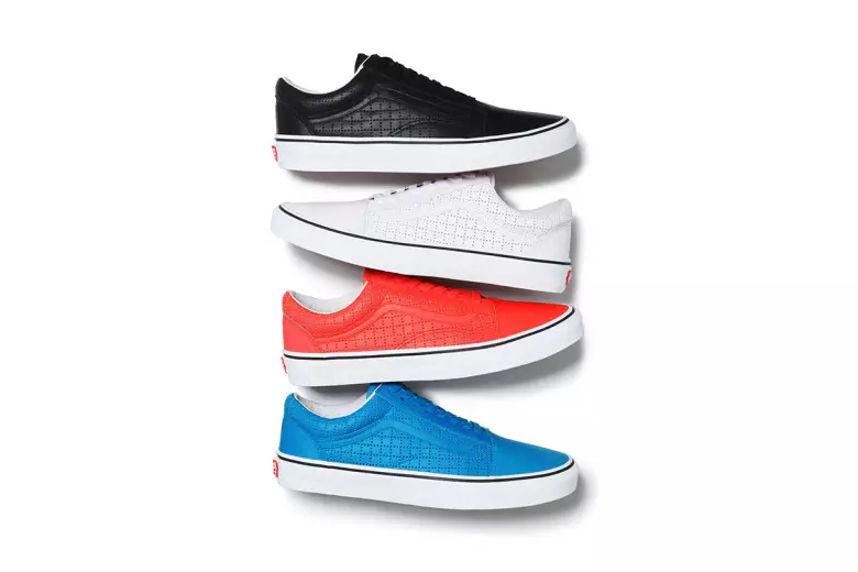 Coleção Supreme x Vans 2015 Summer Old Skool