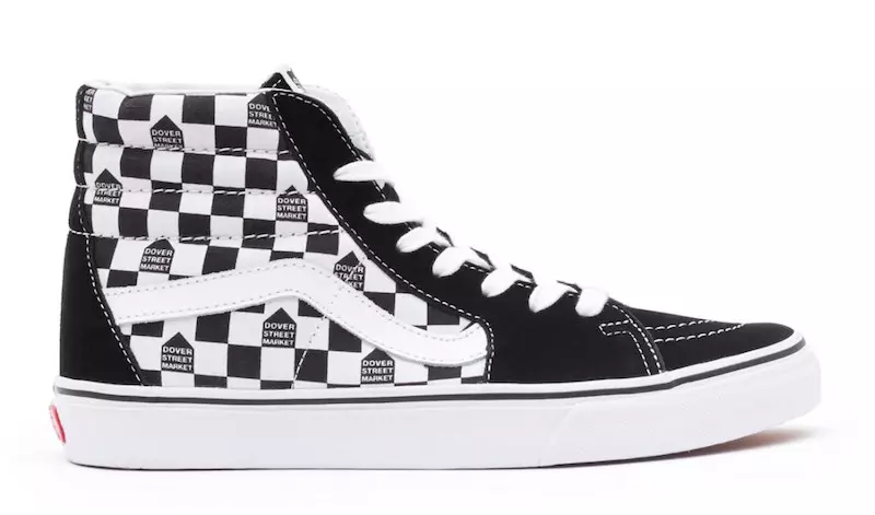 Dover Street Market x Vans šachmatų lentų kolekcija