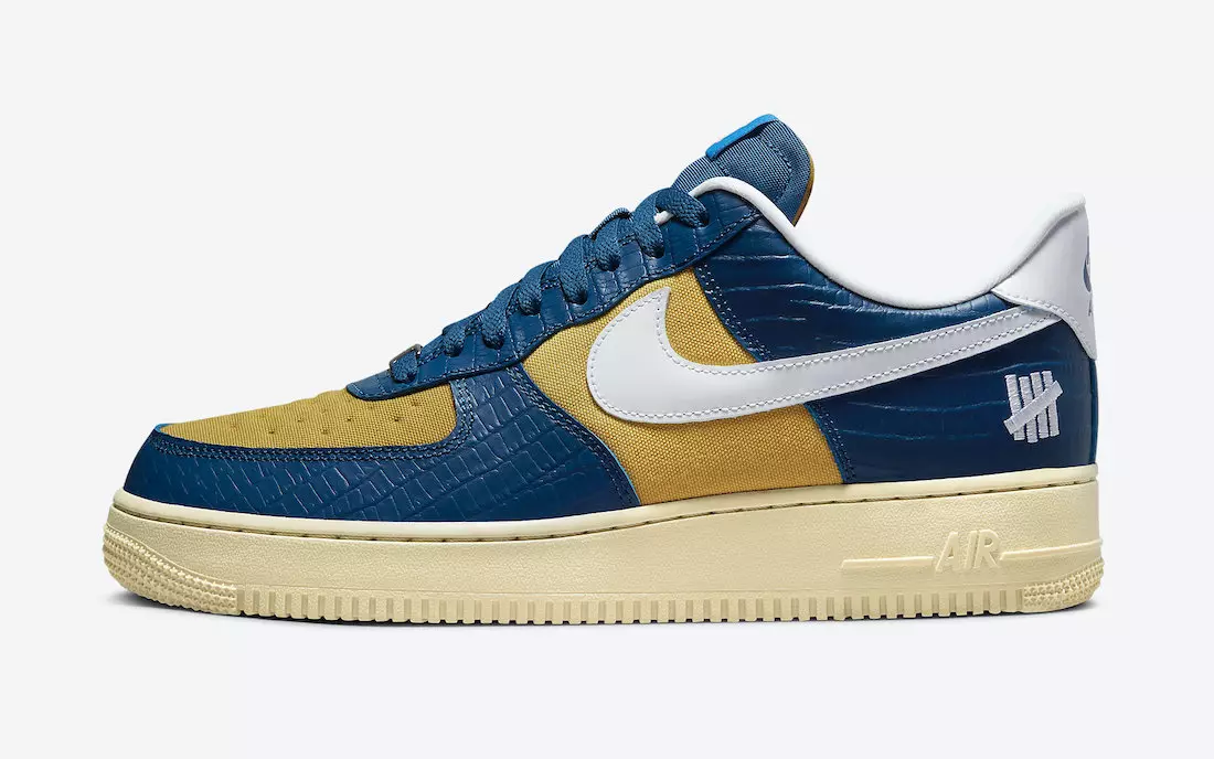 Võitmatu Nike Air Force 1 Low Dunk vs AF1 DM8462-400 väljalaskekuupäev