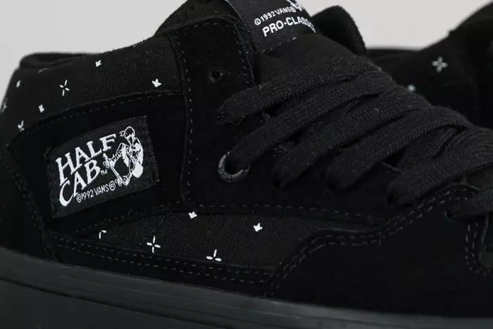 Vans Half Cab Pro Bandana Dubh