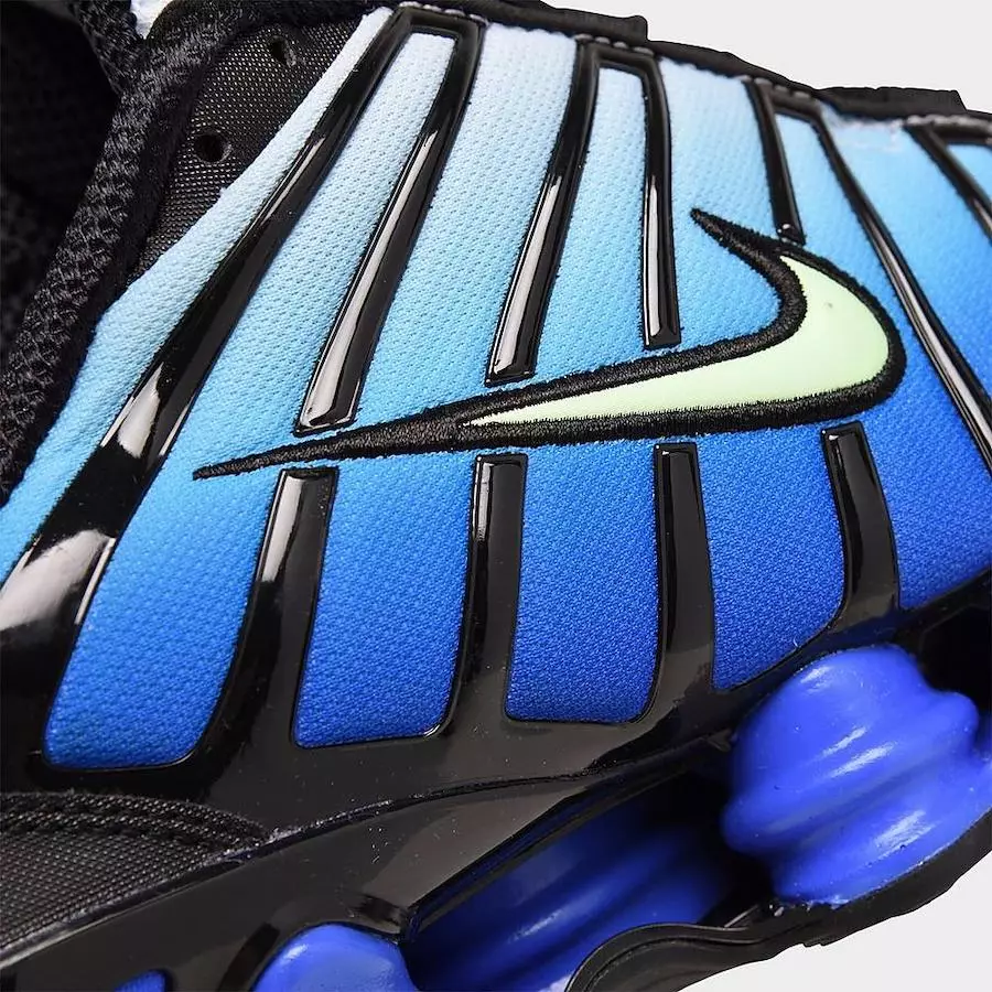 Nike Shox TL Racer Azul Vapor Verde AV3595-009 Fecha de lanzamiento