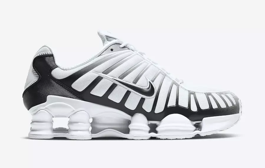 Ngày phát hành Nike Shox TL White Pure Platinum AV3595-102