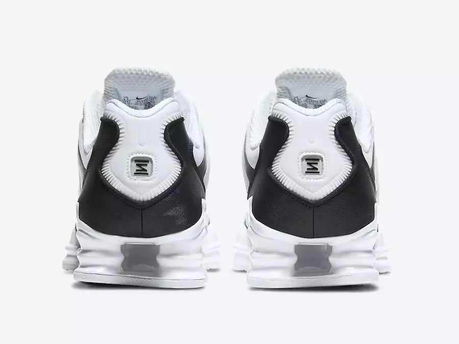 Ngày phát hành Nike Shox TL White Pure Platinum AV3595-102