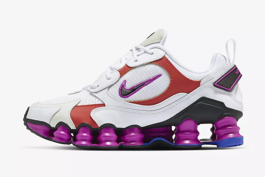 Nike Shox TL Nova Beyaz Hiper Violet Racer Mavi AT8046-100 Çıkış Tarihi