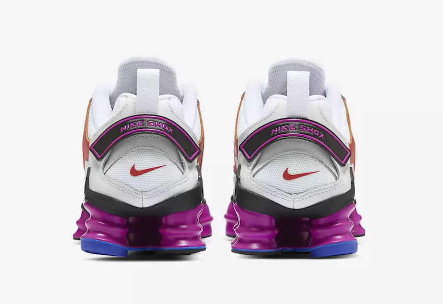 Nike Shox TL Nova White Hyper Violet Racer Blue AT8046-100 Útgáfudagur