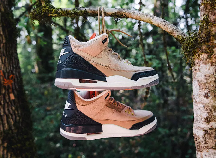 Air Jordan 3 JTH NRG Bio Beige AV6683-200 Udgivelsespris