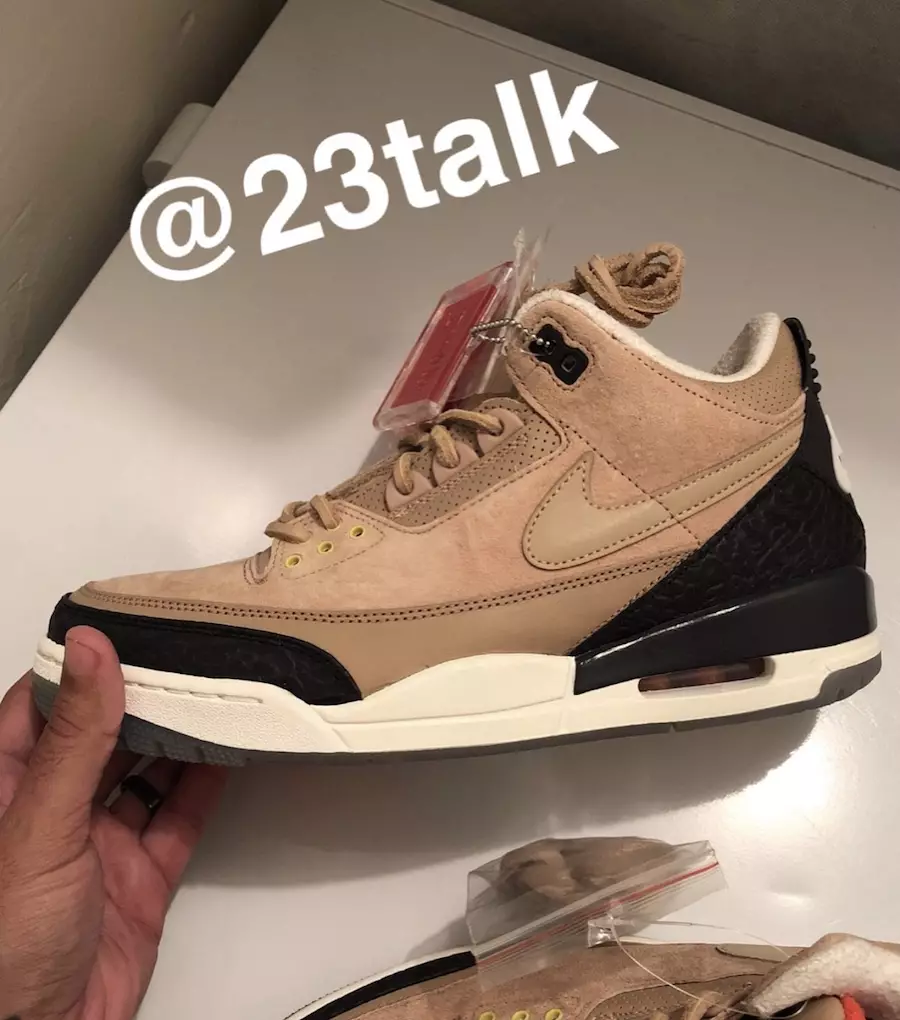 Air Jordan 3 JTH Bio Beige AV6683-200 Udgivelsesdato Pris