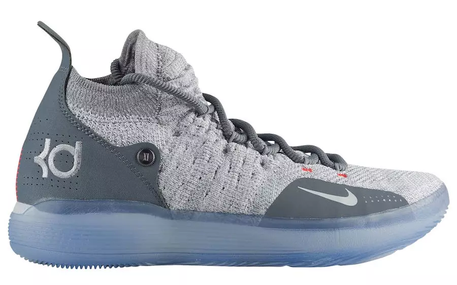 Nike KD 11 hidegszürke AO2604-002 Megjelenés dátuma