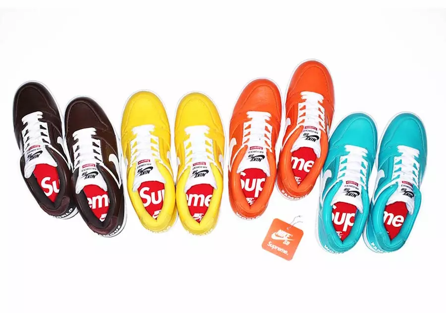 Supreme Nike Air Force 2 utgivelsesdato