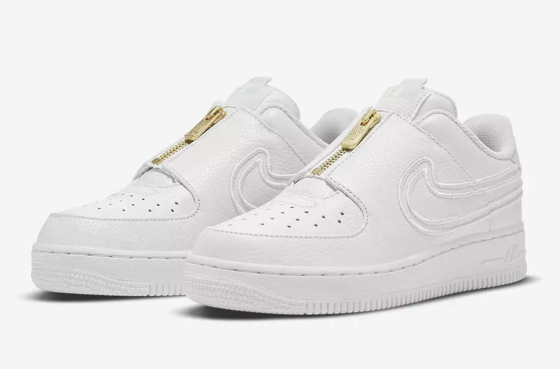 סערענאַ ווילליאַמס Nike Air Force 1 LXX זיפּ DM5036-100 מעלדונג טאָג