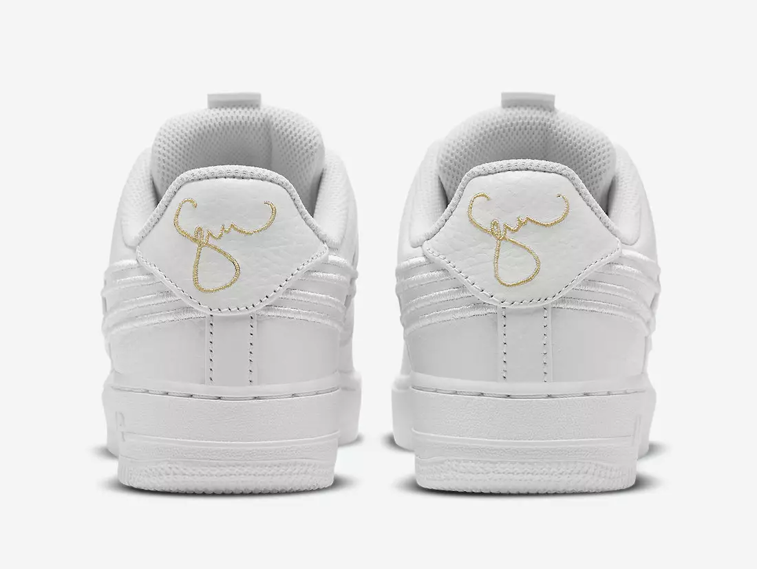 Serena Williams Nike Air Force 1 LXX Zip DM5036-100 Dáta Eisiúna