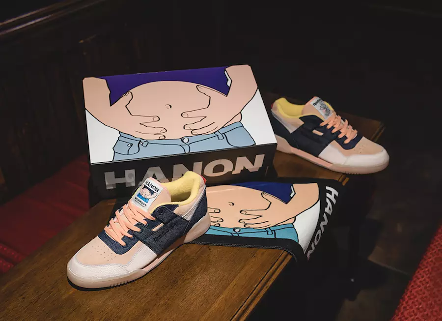 Hanon x Reebok Workout Lo "Belly's Gonna Get Ya" Détails de la sortie