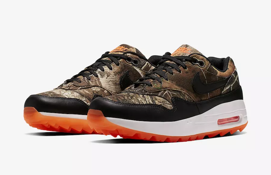 Выпуск Nike Air Max 1 Golf у камуфляжы Realtree