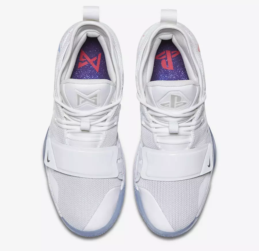 PlayStation Nike PG 2.5 Branco BQ8388-100 Data de lançamento