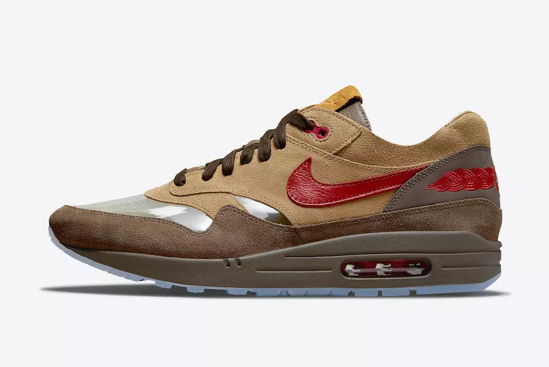 Clot Nike Air Max 1 KOD CHA DD1870-200 izlaišanas datums