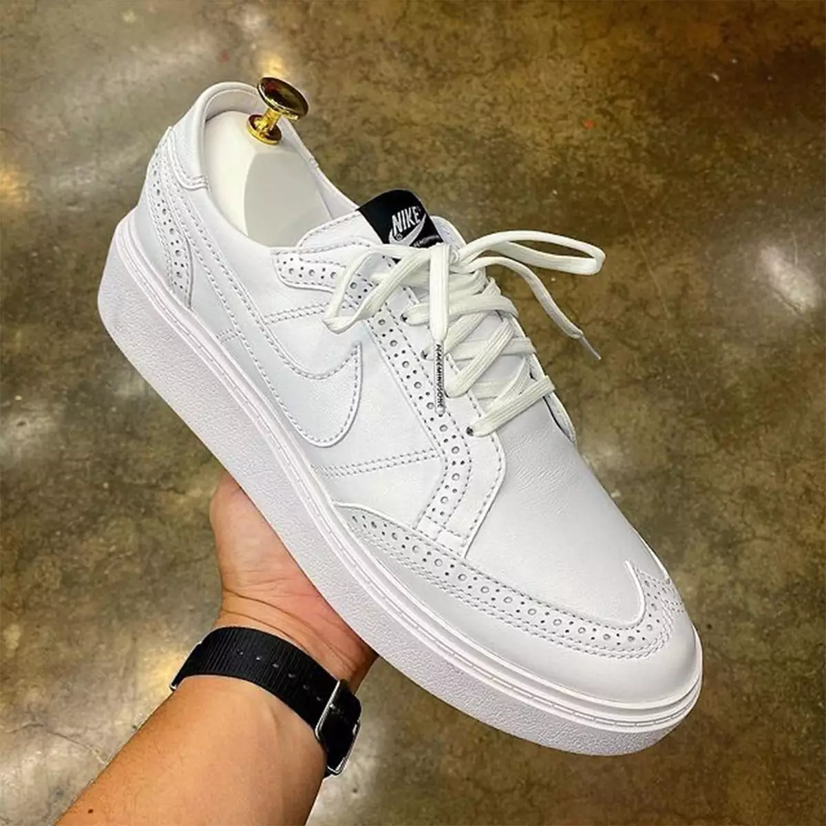 G-Dragon Peaceminusone Nike Kwondo 1 White Tarehe ya Kutolewa